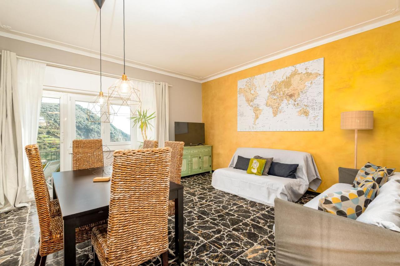 ריומאג'ורה Cinque Terre D'Amare Sea View Big Apartment For Travel Lovers מראה חיצוני תמונה
